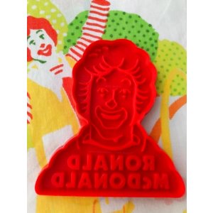 画像: McDONALD'S "RONALD" RED 1980'S COOKIE CUTTER   