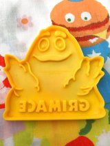 画像: McDONALD'S "GRIMACE" YELLOW 1980'S COOKIE CUTTER  