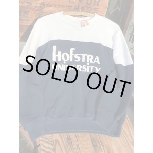 画像: THE COLLEGE HOUSE "HOFSTRA UNIVERSITY" MADE IN USA. SWEAT SHIRT