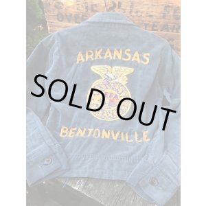 画像: FFA "ARKANSAS BENTONVILLE" 1960'S CORDS JACKET 
