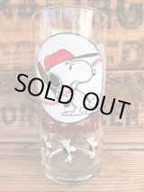 画像: PEANUTS VINTAGE "BASEBALL" GLASS