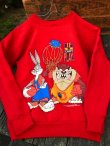 画像1: LOONEY TUNES  ”TAZ♥BUGS BUNNY" KIDS VINTAGE SWEAT SHIRTS 