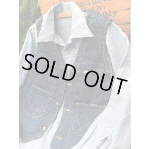画像: WRANGLER "MADE IN USA" 1980'S DENIM VEST