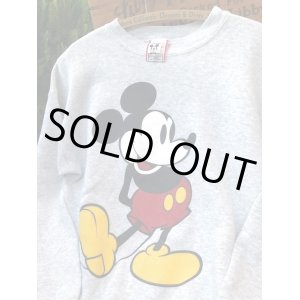 画像: MICKEY MOUSE 1980'S〜  "MEDIUM" SWEAT SHIRTS