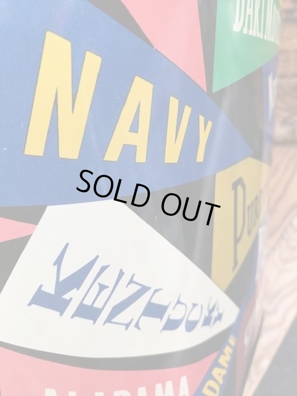 画像7: UNIVERSITY PENNANT 1950'S~ METAL TRASH CAN