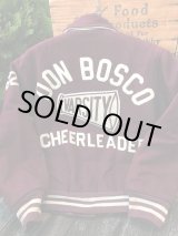 画像: DON BOSCO CHEERLEADER "HEWITT MFG CO." VINTAGE VARSITY JACKET