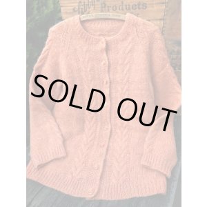 画像: MOHAIR VINTAGE KNIT CARDIGAN