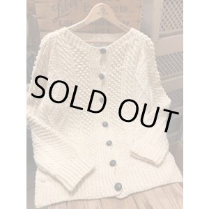 画像: HERON "MADE IN IRELAND" SPECIAL FOR SHANNON FISHERMAN CARDIGAN