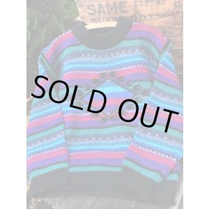画像: WOOLRICH NATIVE PATTERN 1980'S SWEATER