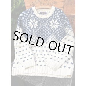 画像: BROOKS BROTHERS HANDKKNIT USED SWEATER