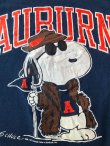 画像2: PEANUTS "AUBURN UNIVERSITY" "MADE IN USA" OLD SWEAT SHIRTS