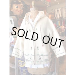 画像:  ESKIMO EMBROIDERY 1950'S  JACKET