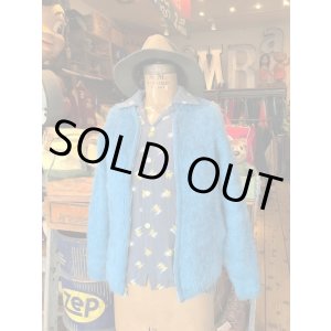 画像: McGREGOR 1960'S MOHAIR KNIT CARDIGAN