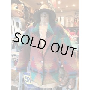 画像: PIONEER WEAR "NATIVE PATTERN" USED RAG JACKET