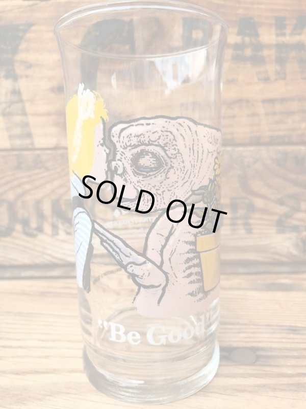 画像1: E.T. 1982'S "PIZZA HUT" GLASS #BE GOOD #1