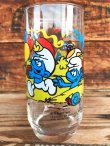 画像2: SMURF 1980'S HARDEES "PAPA SMURF" GLASS 