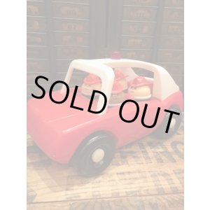 画像: LITTLE TIKES FIRE CAR ＋ 4 FIREMEN TODDLE TOTS SET