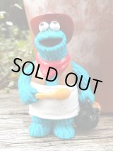 画像: SESAME STREET "COOKIE MONSTER" 1980'S PVC FIGURE