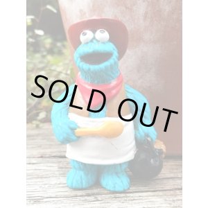 画像: SESAME STREET "COOKIE MONSTER" 1980'S PVC FIGURE