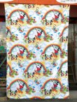 画像2: DISNEY VINTAGE "RAINBOW" TWIN FLAT SHEETS