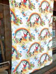 画像3: DISNEY VINTAGE "RAINBOW" TWIN FLAT SHEETS