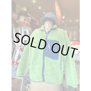 画像: PATAGONIA "GREEN×NAVY" USED RETRO X JACKET 