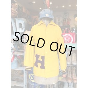 画像: VARSI JAC "HARLOWTON ENGINETTES" 1950'S VARSITY JACKET 