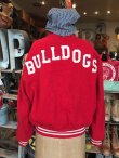 画像3: STANFORD OF CHAMPION ”BULLDOGS" 1950'S VARSITY JACKET 