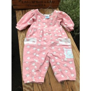 画像: OSHKOSH HUG♥ゾウサん "MADE IN USA" KIDS  VINTAGE OVERALL 