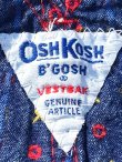 画像8: OSHKOSH "MADE IN USA" KIDS VINTAGE OVERALL 