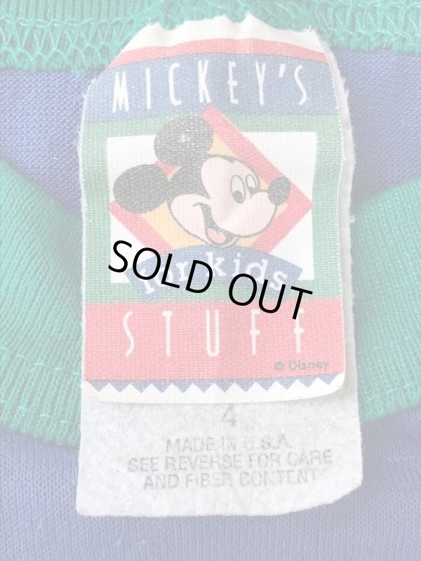 画像5: MICKEY MOUSE "MADE IN USA" KIDS VINTAGE T-SHIRTS 