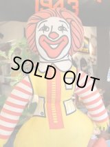 画像: McDonald's "RONALD" 1970'S PILLOW DOLL  