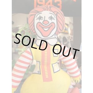 画像: McDonald's "RONALD" 1970'S PILLOW DOLL  