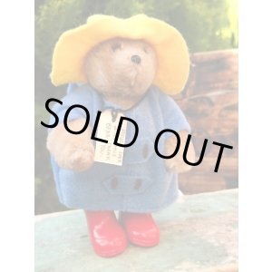 画像: PADDINGTON BEAR 1987'S DOLL + PAPER BAG