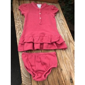 画像: POLO RALPH LAUREN KIDS  "9M"  ONEPIECE ＋PANTS