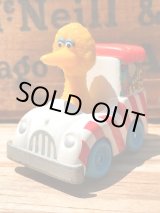 画像: SESAME STREET "BIG BIRD★POPCORN" 1980'S PLAYSKOOL DIECAST CAR