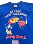 画像1: NIKE "MADE IN USA" 198９'S "KANSAS JAY HAWKS TEAM T-SHIRTS