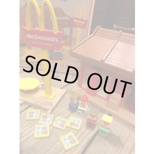 画像: McDonald's PLAYSKOOL FAMILIAR PLACES 1970'S TOY