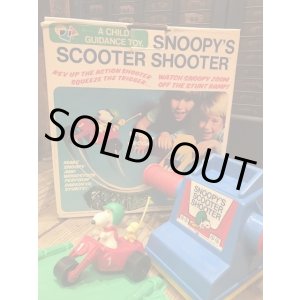 画像: SNOOPY "SCHOOTER SHOOTER" 1970'S TOY