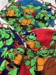 画像1: TURTLES VINTAGE "TWIN SIZE"  FITTED SHEETS