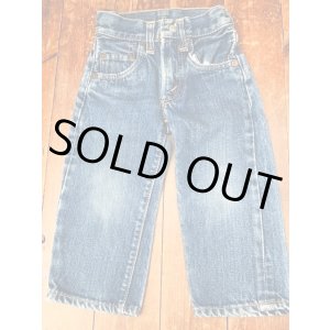 画像: LEVI'S "66前期" KIDS  SINGLE STITCH 302