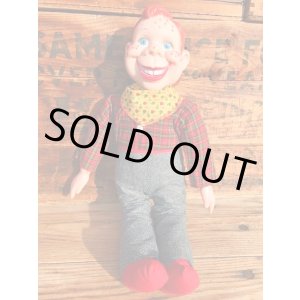 画像: HOWDY DOODY 1970'S RUBBER FACE DOLL #1