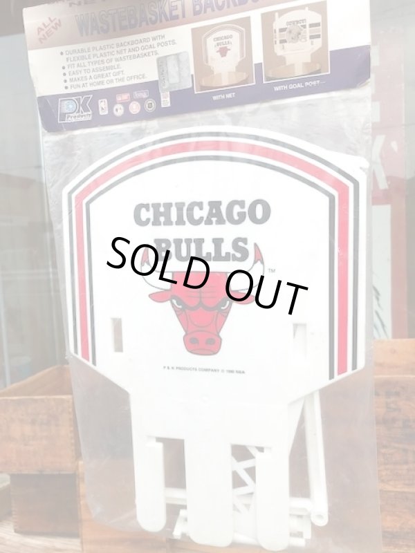 画像1: CHICAGO BULLS 1990'S D.STOCK WASTEBASKET BACKBOARD