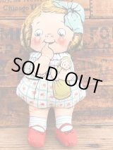 画像: DOLLY DINGLE "DEANS RAG BOOK TOY SHEETS" VINTAGE RAG DOLL