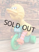画像: SESAME STREET "BIG BIRD" 1990'S ILLCO BIKE FIGURE