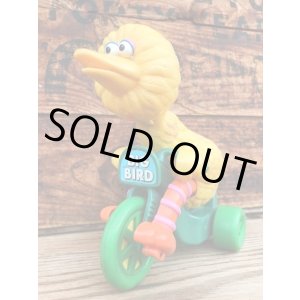 画像: SESAME STREET "BIG BIRD" 1990'S ILLCO BIKE FIGURE