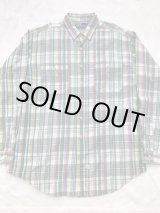 画像: POLO RALPH LAUREN  "MADE IN SINGAPORE" 1990'S  MADRAS SHIRTS