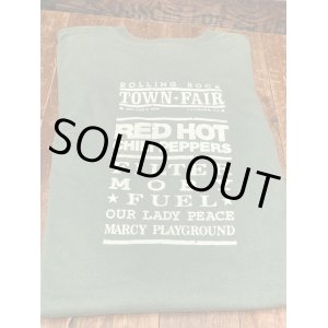 画像: ROLLING ROCK TOWN FAIR "RED HOT CHILI PEPPERS"  2000'S T-SHIRTS