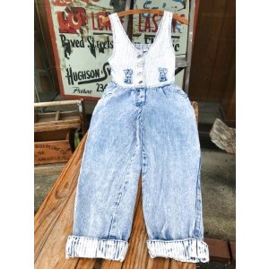 画像: HICKORY×BLUE DENIM KIDS  VINTAGE OVERALL 