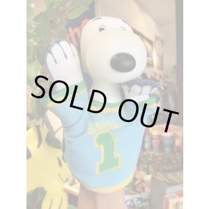 画像: SNOOPY 1970'S  RUBBER FACE PUPPET DOLL